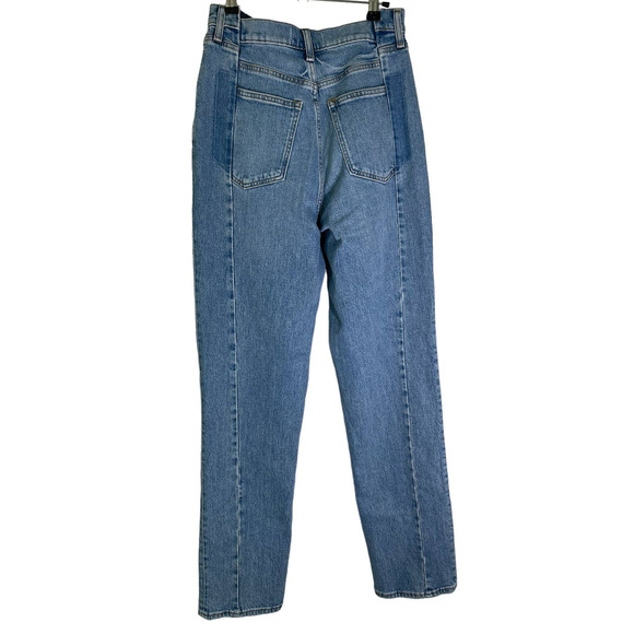 Abercrombie & Fitch Blue Straight Leg Jeans - Picture 8 of 13